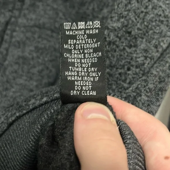 AeroPostale Grey Zip Up Hoodie - Picture 4 of 5